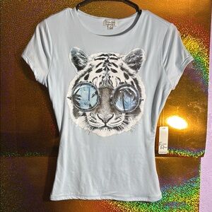 Fun Tiger Graphic T-Shirt